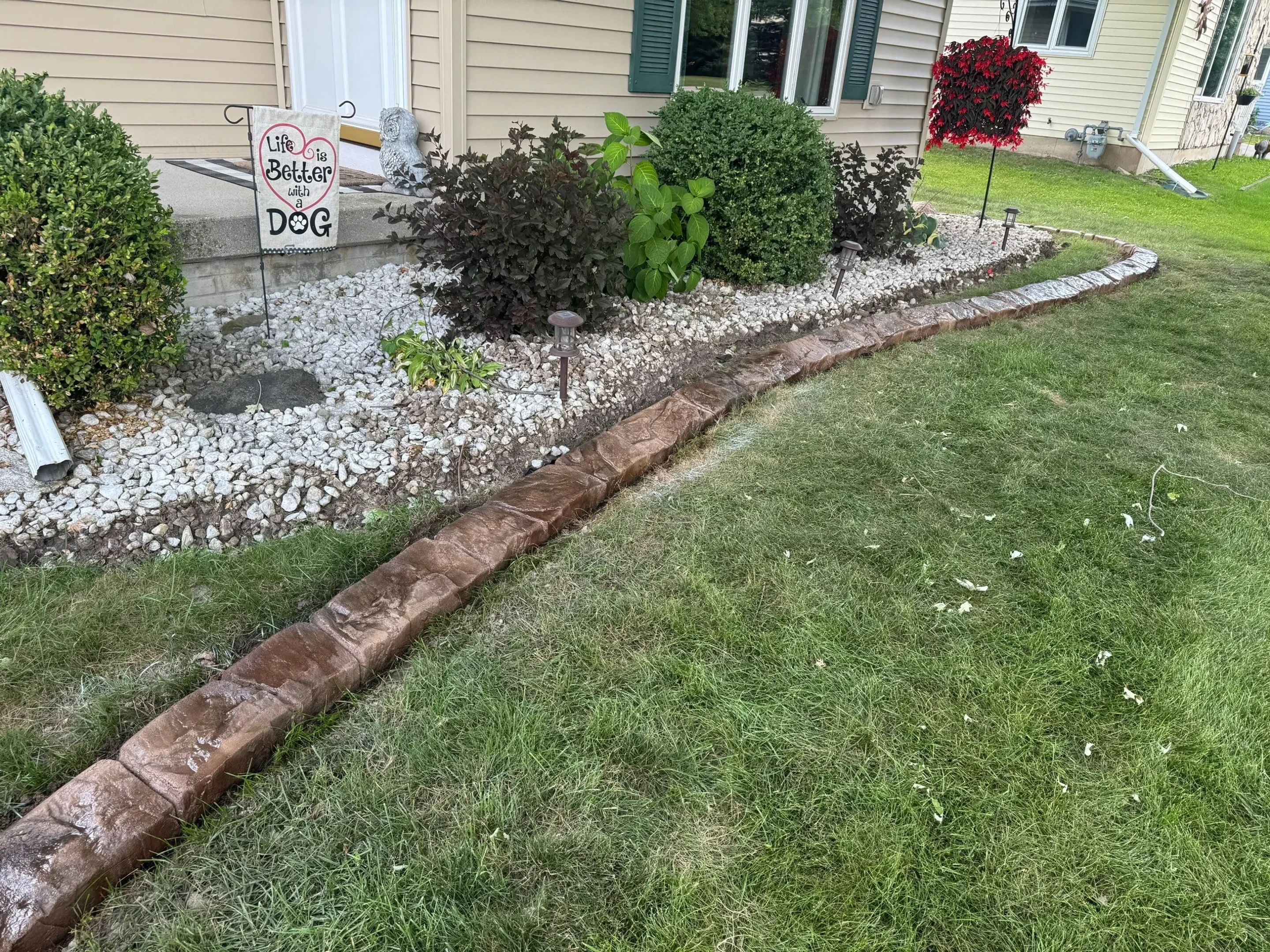 Goods Curbing Garden Bed Borders in Shipshewana