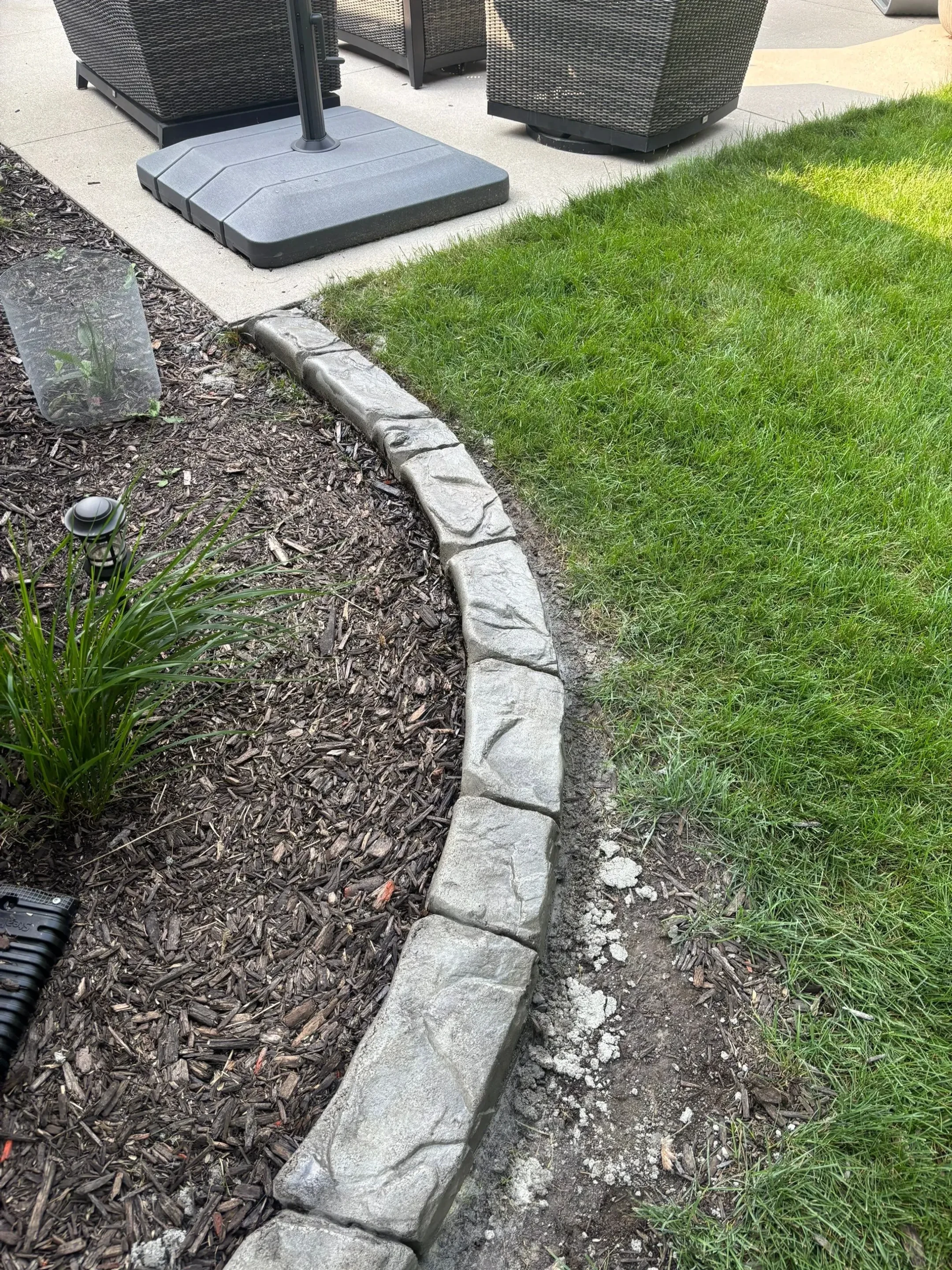 Goods Curbing Full Property Curbing in LaGrange