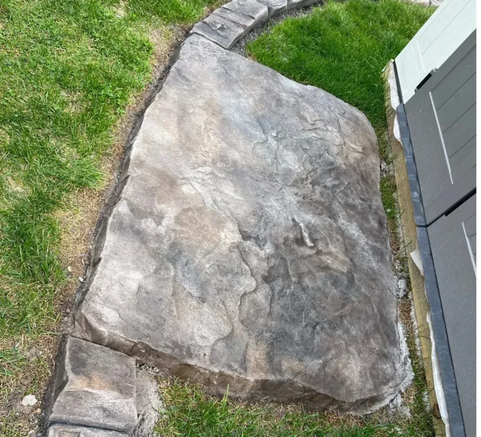 Goods Curbing Natural Stepping Stones